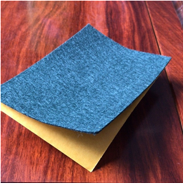 Back adhesive non-woven fabric