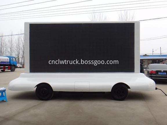 Mobile LED Advertising Trailer