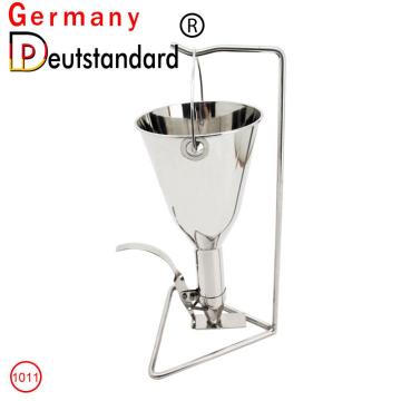 Waffle machine tool stainless steel funnel