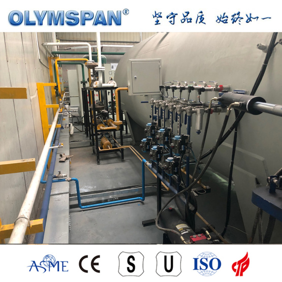 ASME standard small carbon fiber material autoclave