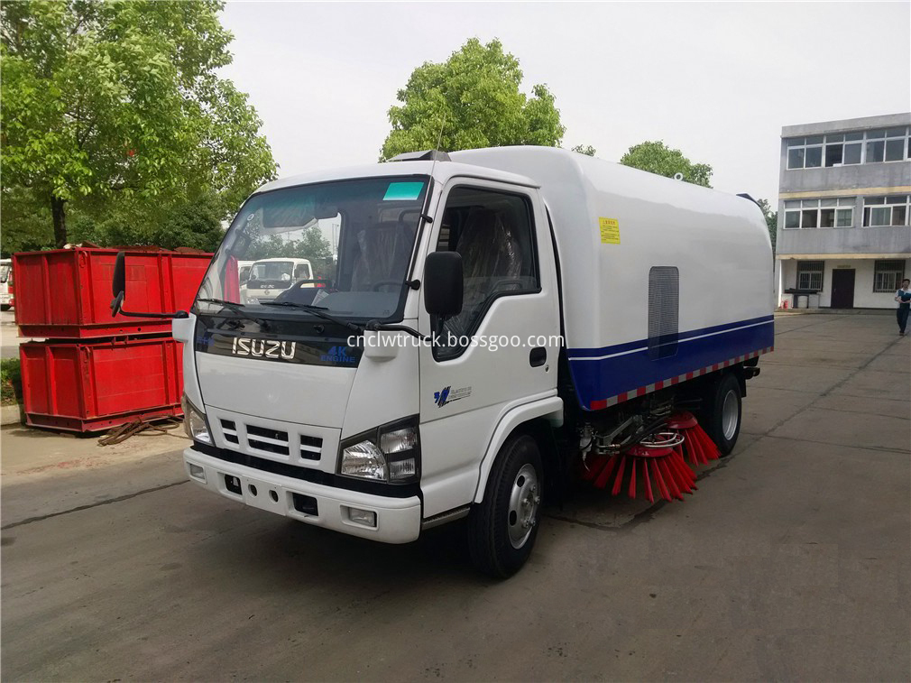 isuzu street sweeper truck 1