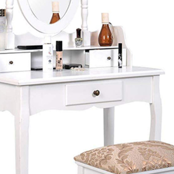 Hot sale modern white wooden dressing table white designs new