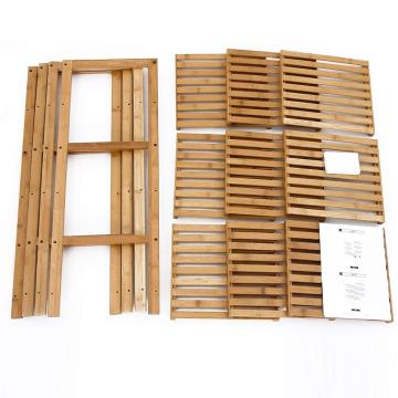 Bamboo Customizable Plant Stand Shelf Flower Pots Holder Display Rack 9-Tier Storage Rack