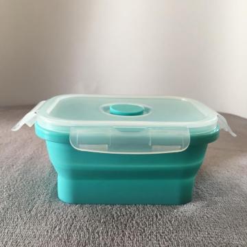 Silicone containers bento sealed storage box