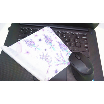 fabric mouse pad cloth with backside silicon dots