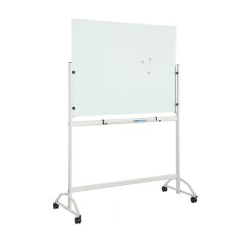 Tempered Frameless Magnetic Mobile Glass board with stand