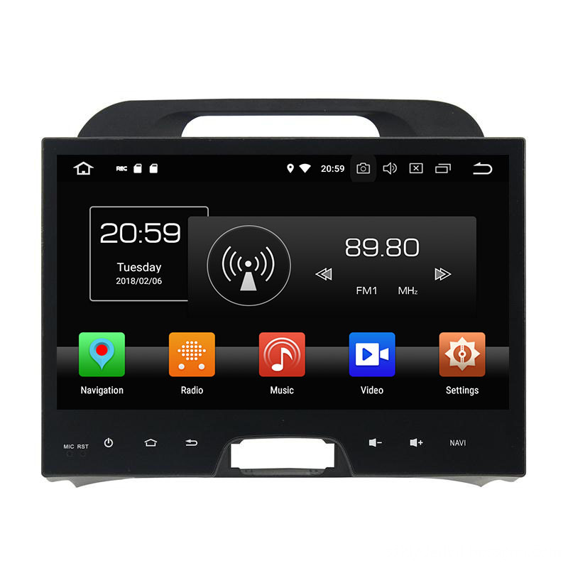 Android 8.1 OS Multimedia Player for Sportage 2010-2012 (2)