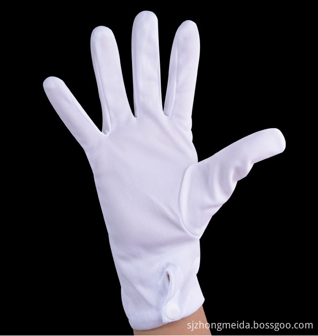 Nylon Snap Uniform Gloves 2