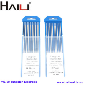 2.4MMx175MM 2% Lanthanated Tungsten Electrode