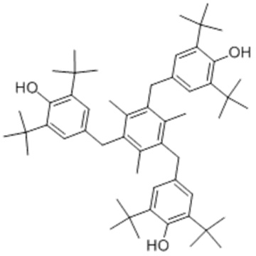 1,3,5-Trimethyl-2,4,6-tris(3,5-di-tert-butyl-4-hydroxybenzyl)benzene CAS 1709-70-2
