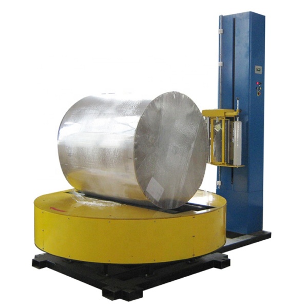Plastic Stretch Film Automatic Paper Roll Wrapping Machine