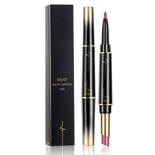 2-in-1 Makeup Lipstick lipliner Pencil Waterproof OEM