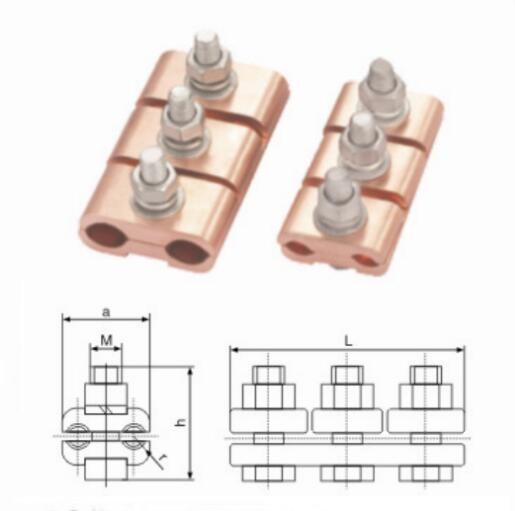 JBT Copper Parallel Groove Clamps