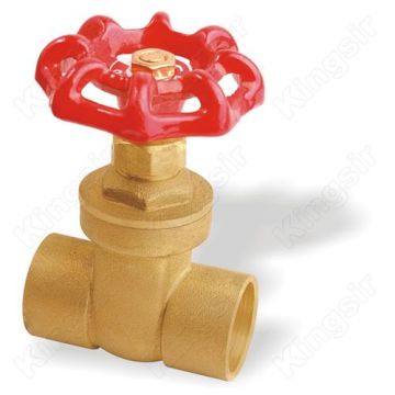 Dica type Brass Gate Valves With Solder Ends