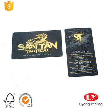 Thick Black Paper Commercial Business Card Printing