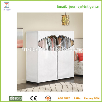 2 Door Assemble Fabric Portable Wardrobe