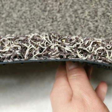 Nail backing loop anti slip car mat
