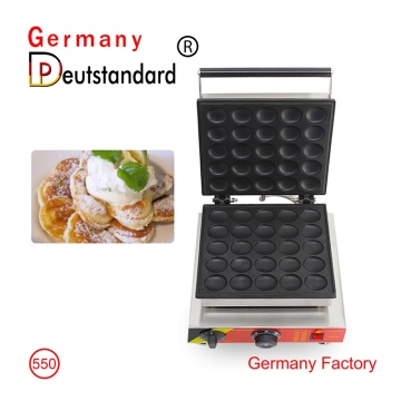 25 pcs poffertjes grill machine with cover