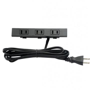 JP 3-Outlets Power Strip For Furniture