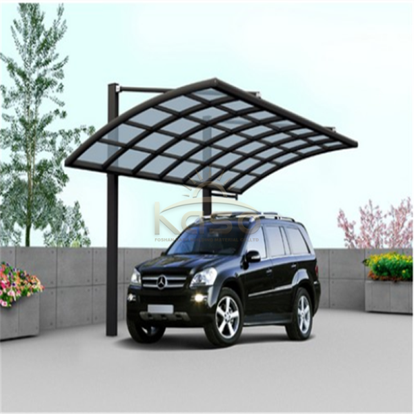 Support SunShield Shade Roof Rain Canopy Vinyl Carport from China
