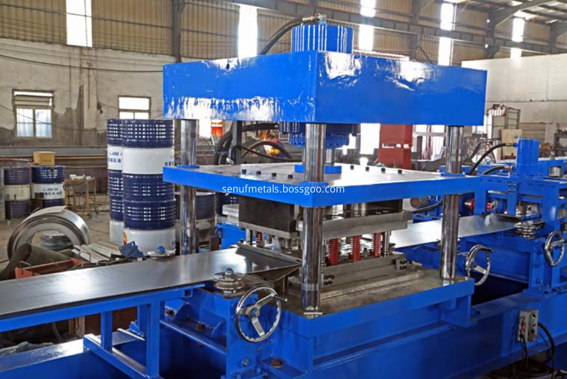 highway guardrail forming machine punching press