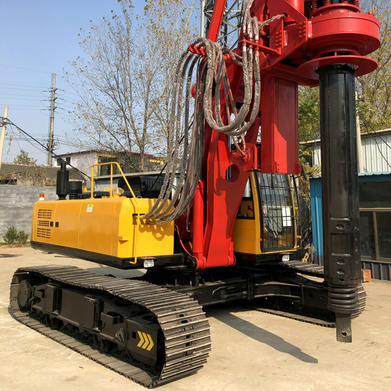 Hydraulic auger rotary piling machine