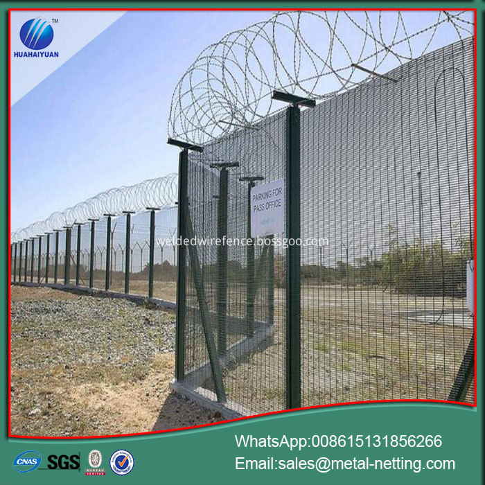 airport wire fence