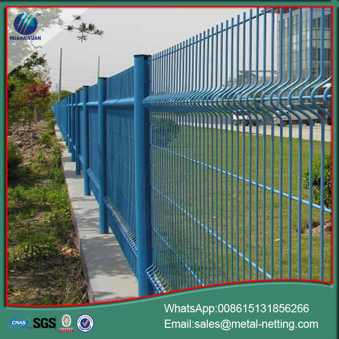 welded garden wire fence pvc coated fencing
