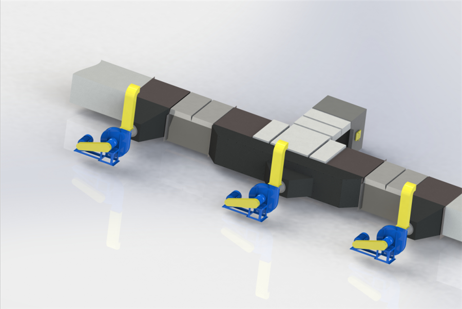 Heat Exchanger For Veneer Dryer