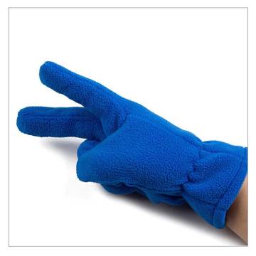 Promotional Mens 100% Polyester Fleece Gloves