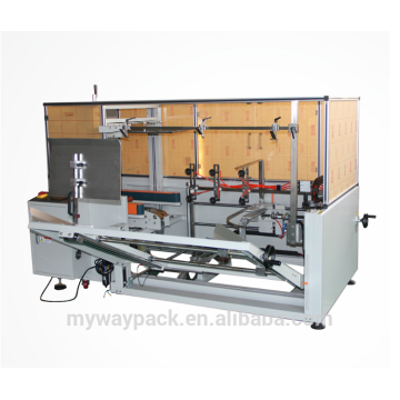 Auto case forming and bottom sealing machine