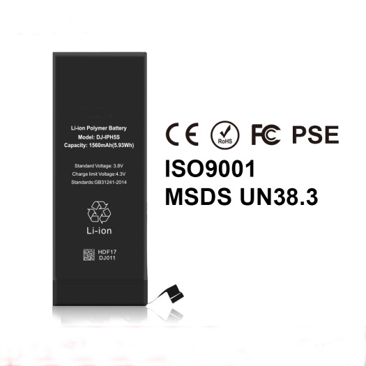 high quality new battery for iphone 5s battery