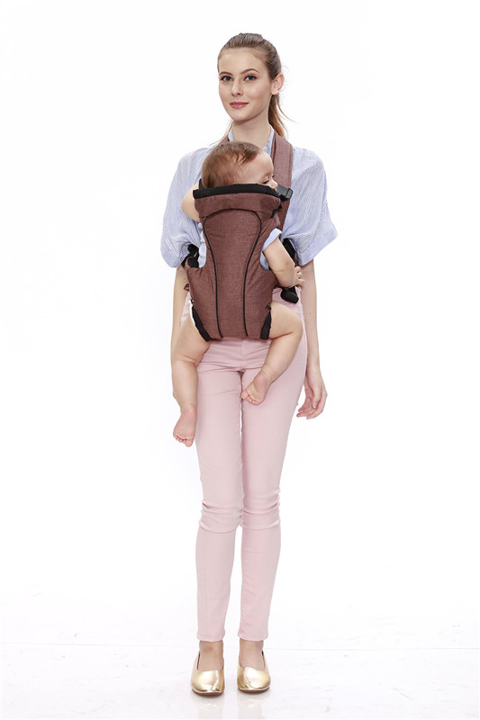 Happy And Comfortable Baby Carrier