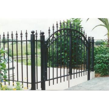 Ornamental Elegant Iron Fence Gate
