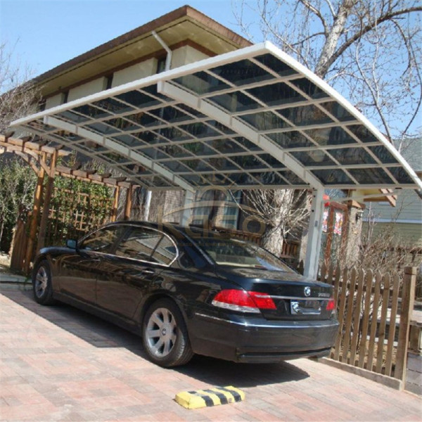 Polycarbonate Car Shelter Canopy Cab Double Carport