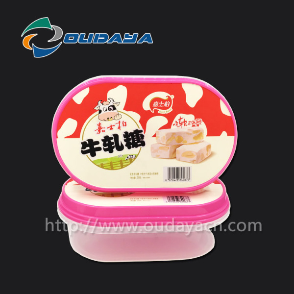 Eco-friendly container plastic bowl with lid