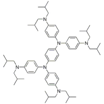 1,4-Benzenediamine,N,N,N',N'-tetrakis[4-[bis(2-methylpropyl)amino]phenyl]- CAS 485831-34-3