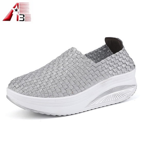 Summer Woven Elastic Shoes For Women