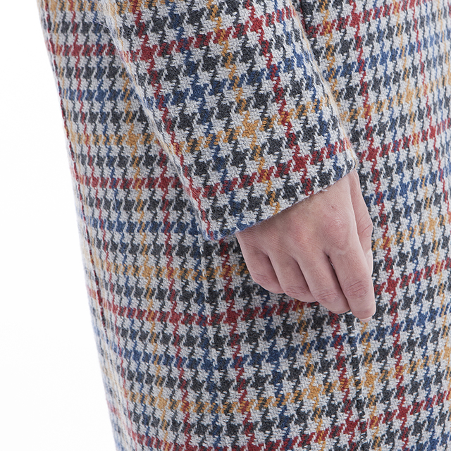 Hand-sewn cashmere overcoat