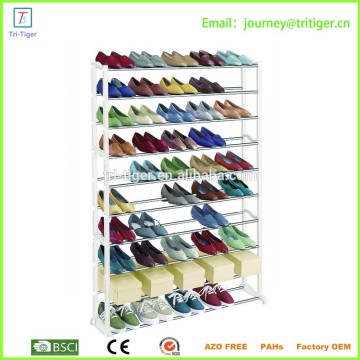 50 Pair Free Stackable 10 Tier Shoe Tower Rack Organizer