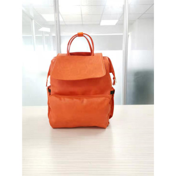 Backpack Diaper Bag Leather