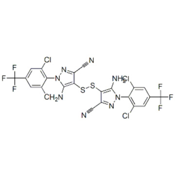 1H-Pyrazole-3-carbonitrile,4,4'-dithiobis[5-amino-1-[2,6-dichloro-4-(trifluoromethyl)phenyl]- CAS 130755-46-3