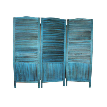 High quality wooden folding wooden room divider screen