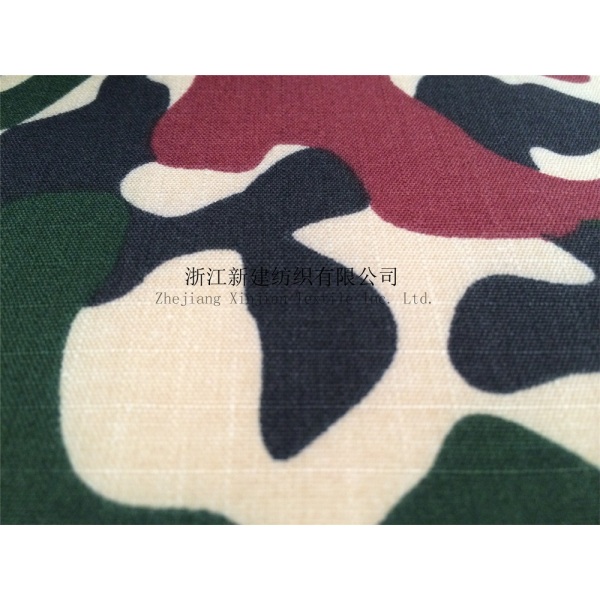 Rip-stop Military Camouflage Fabric for Libya