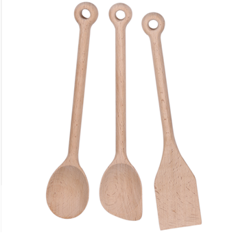 Wooden kitchen tool 3 pcs of one set
