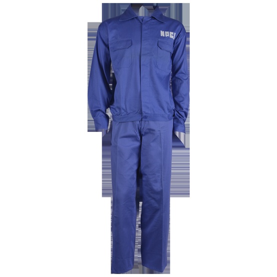 Bule Basic Cotton/Polyester Work Suit Workwear