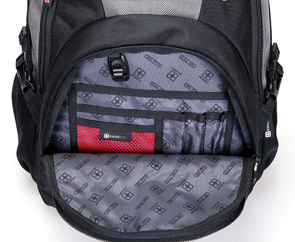 Black and Dark Grey Backpack