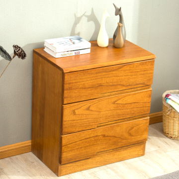 The simple modern bedroom of the solid wood cabinet Bedside cupboard,Custom-made wooden drawer cabinets