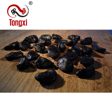 an Organic Food of peeled Black Garlic