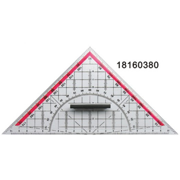 Triangle Ruler with Removable Handle